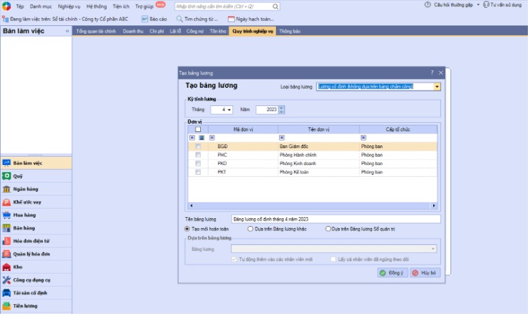 nghiep vu luong tren misa